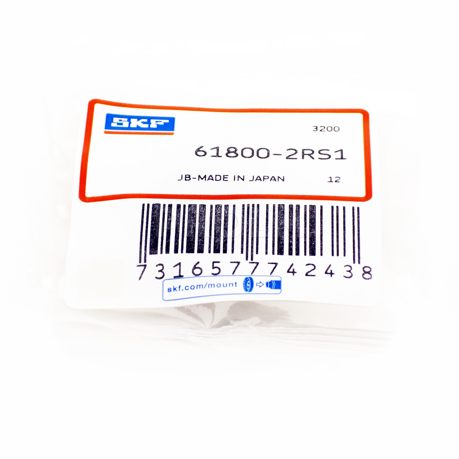Подшипник  SKF 61800-2RS1