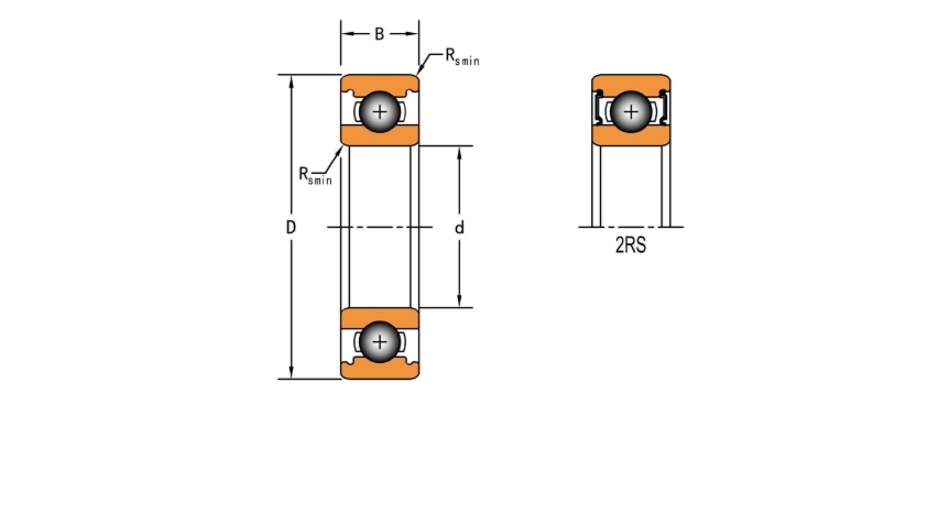 Подшипник  TIMKEN 62212-2RS