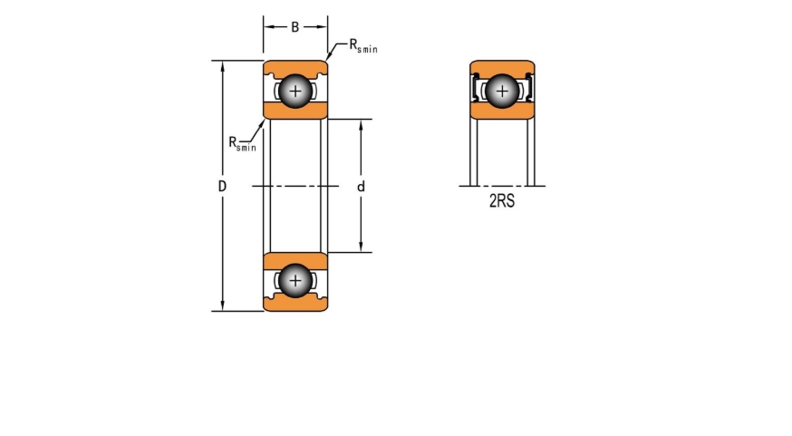 Подшипник  TIMKEN 6002-2RS