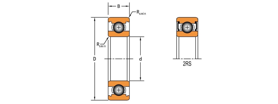 Подшипник  TIMKEN 6302-2RS