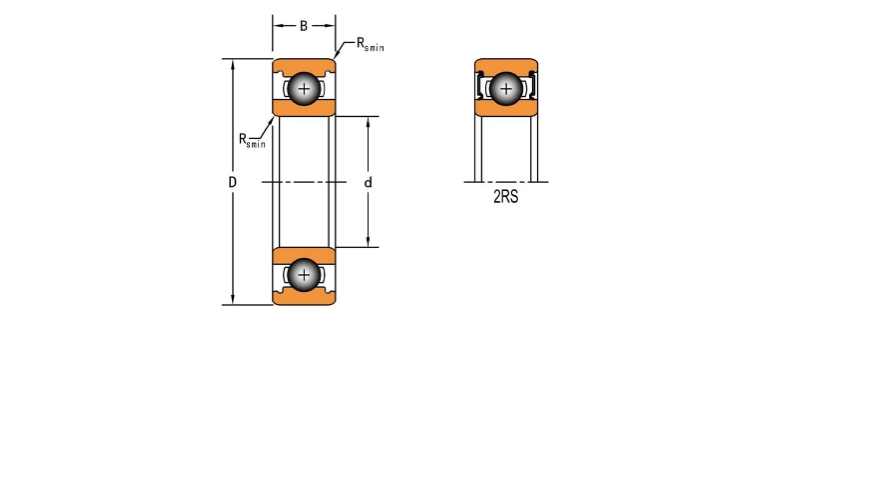 Подшипник  TIMKEN 61909-2RS