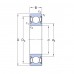 Подшипник  SKF 607-2RSH/C3
