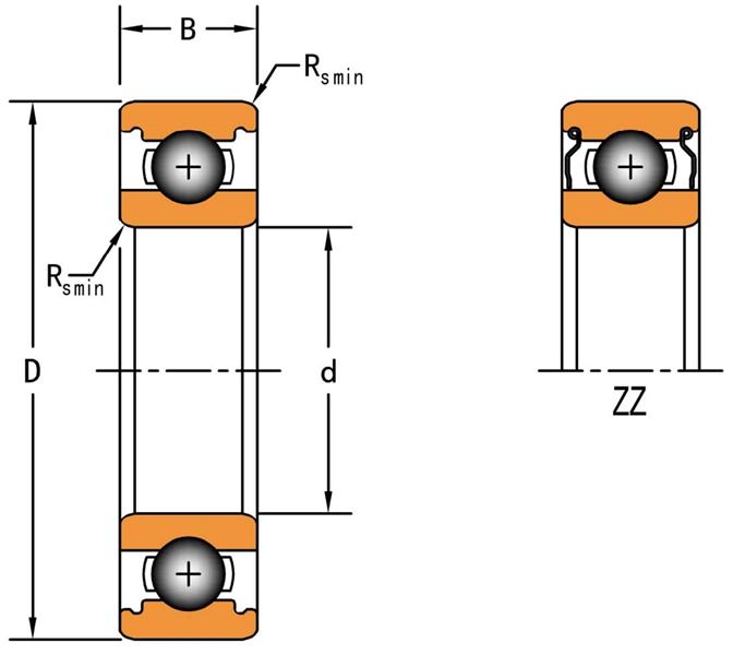 Подшипник  TIMKEN 6003-ZZ