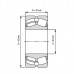 Подшипник  TIMKEN 22206EJW33