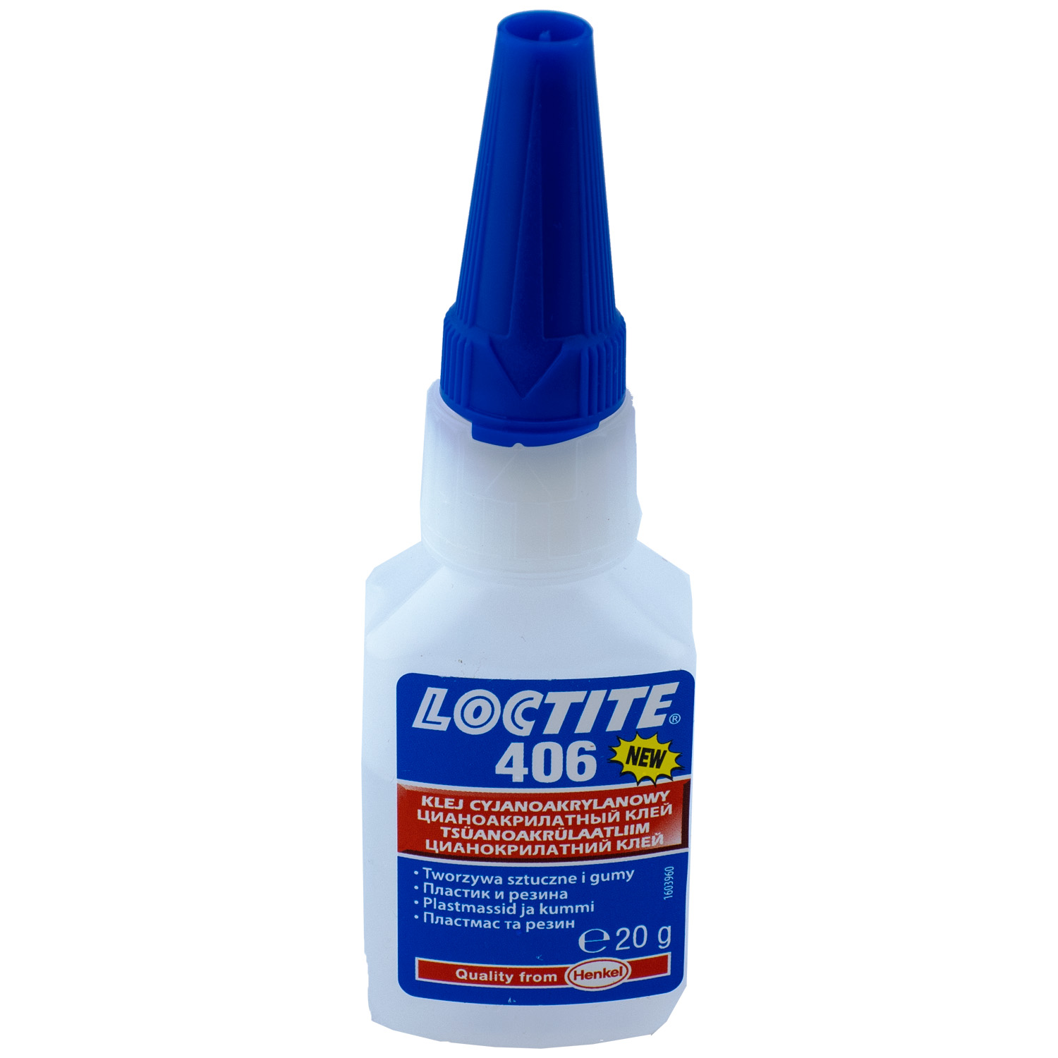 Клей цианоакрилатный для эластомеров и резины Локтайт  Loctite 406 BO20G