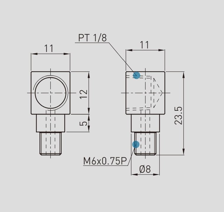 Фитинг  HIWIN LF-86