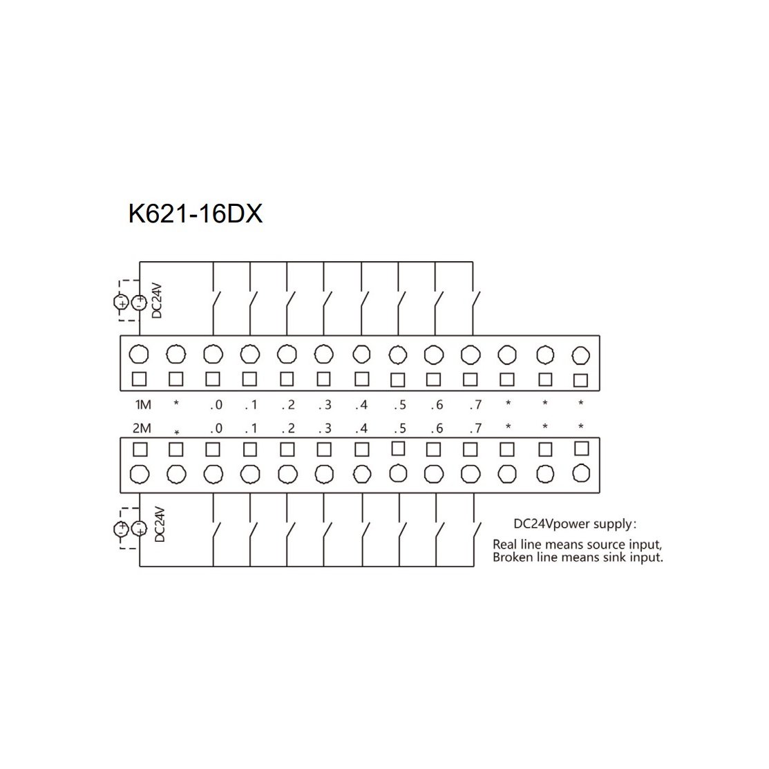 Модуль для ПЛК  Kinco K621-16DX